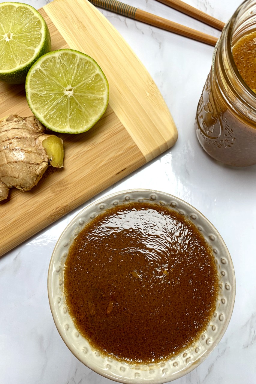 Simple Miso Ginger Sauce | Laura M. Ali, MS, RDN, LDN